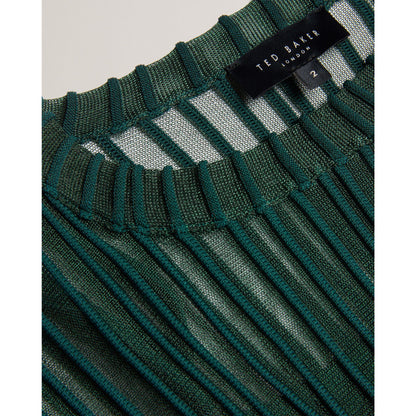 Striped Knitted Top