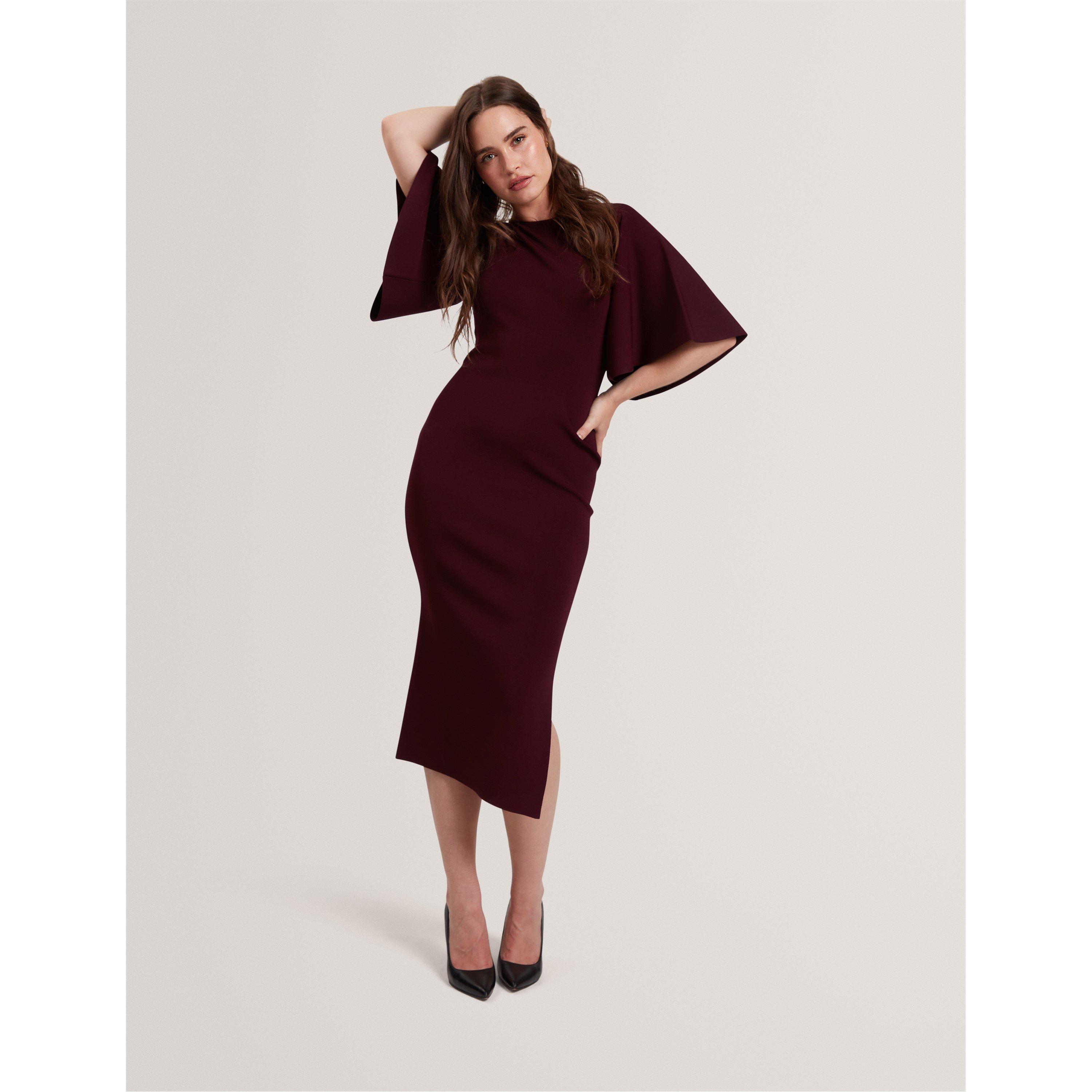 Flute Midaxi Dress