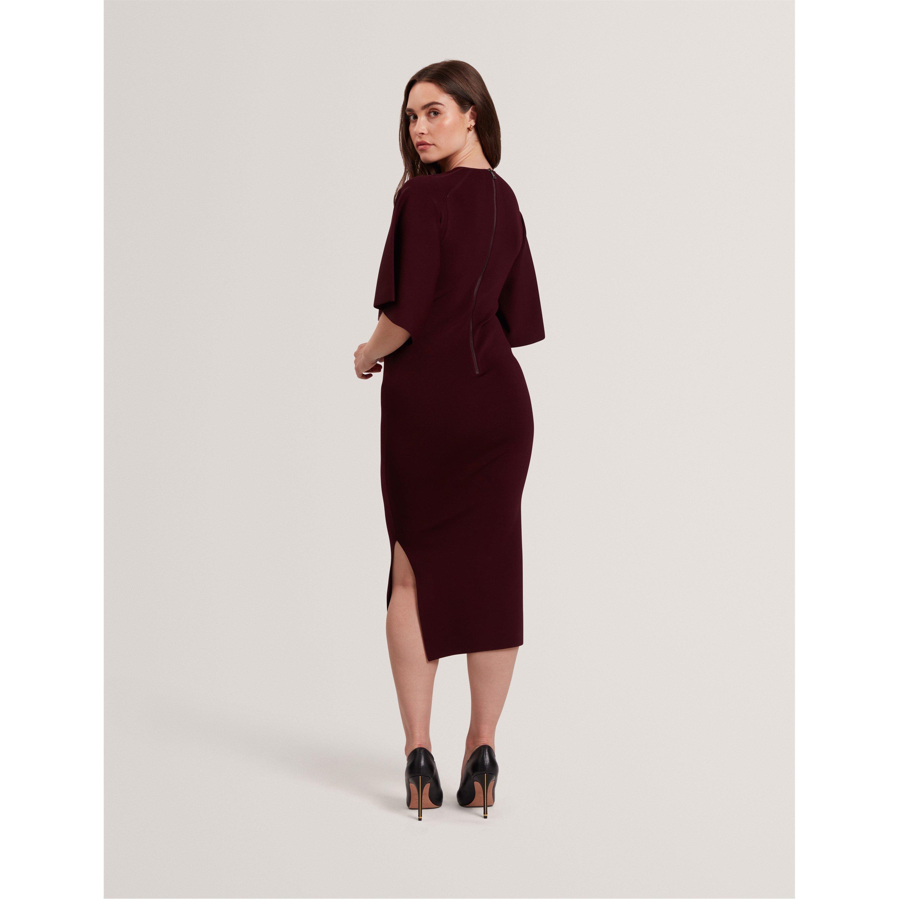 Flute Midaxi Dress