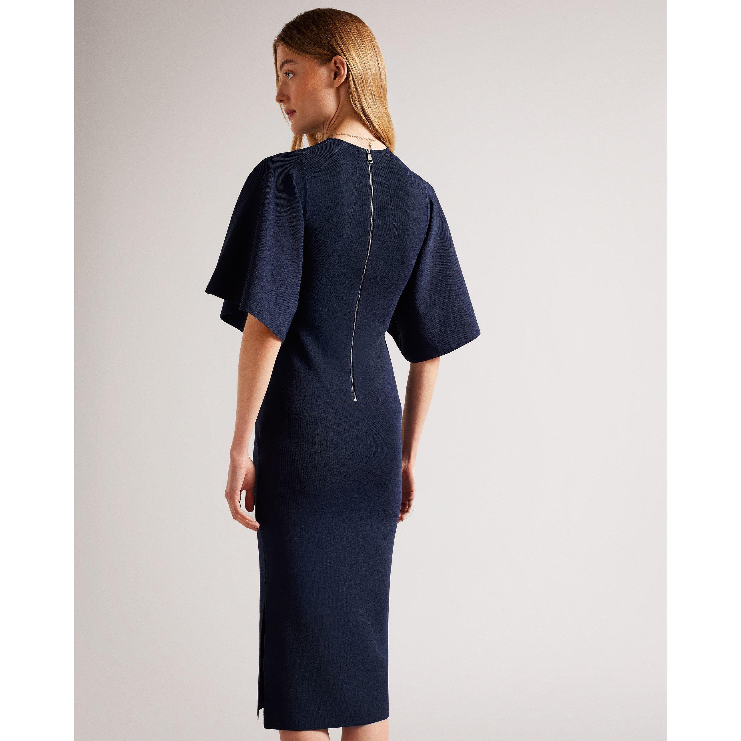 Flute Midaxi Dress