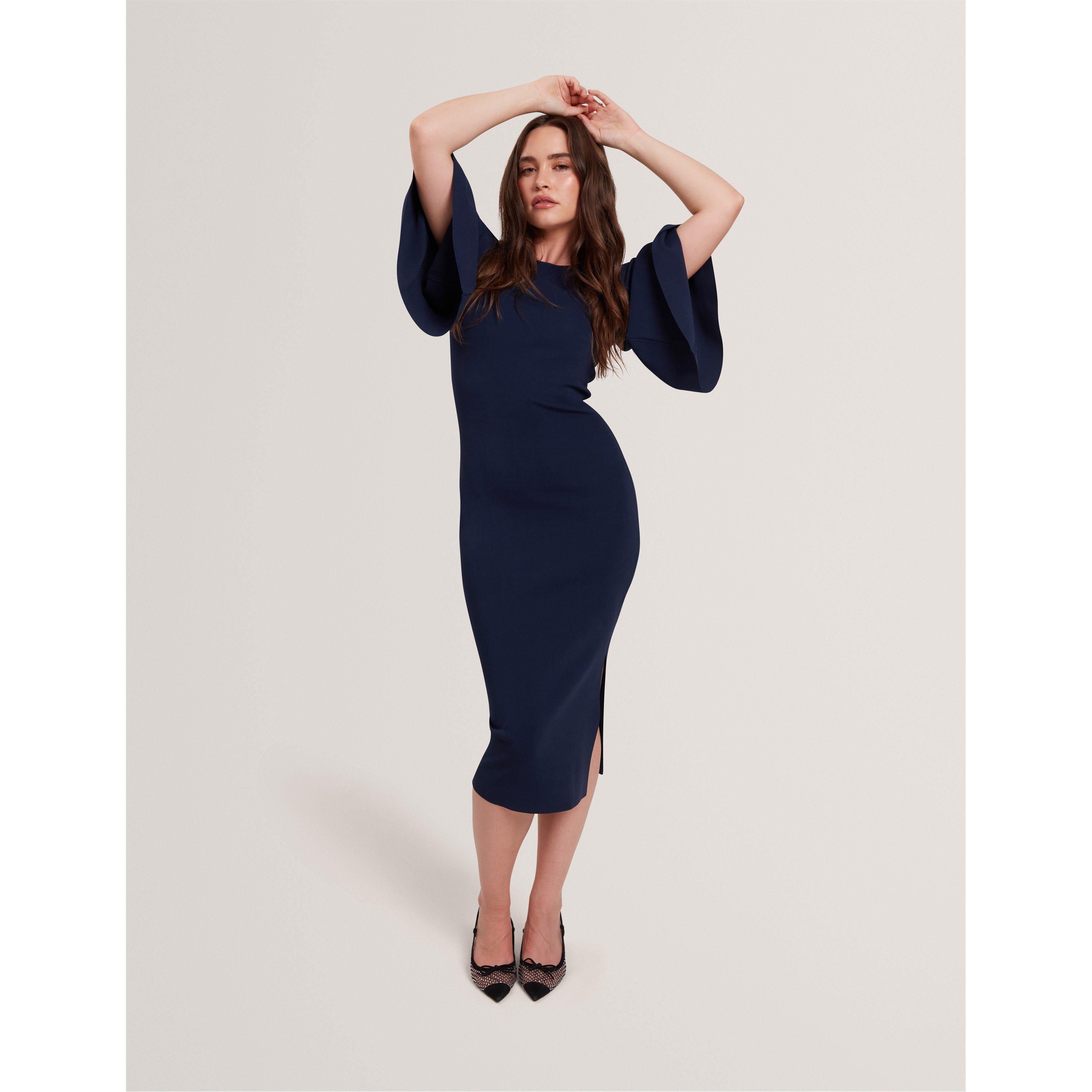 Flute Midaxi Dress