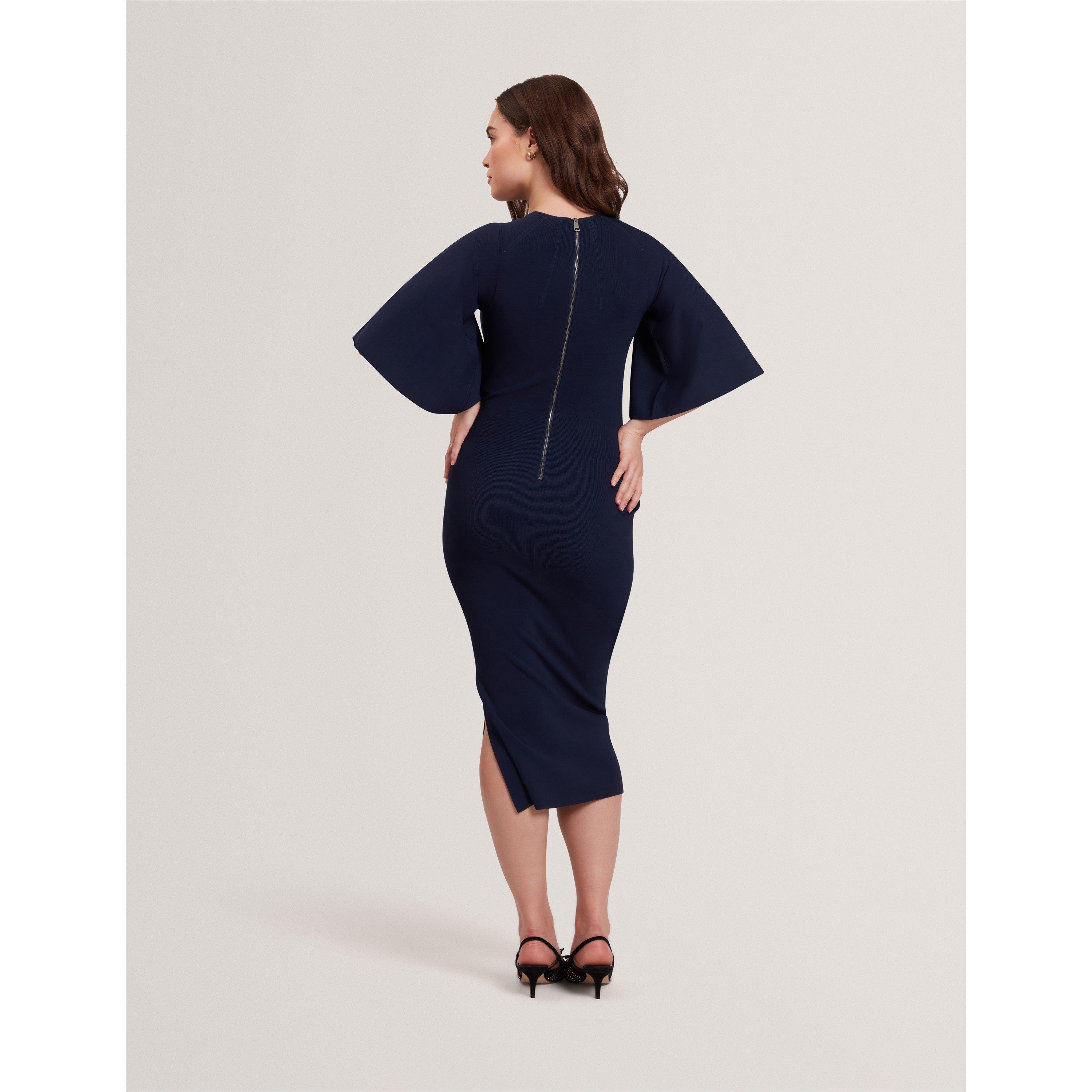 Flute Midaxi Dress