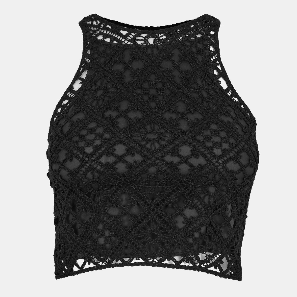 Off Crochet Top Ld99