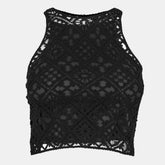 Off Crochet Top Ld99