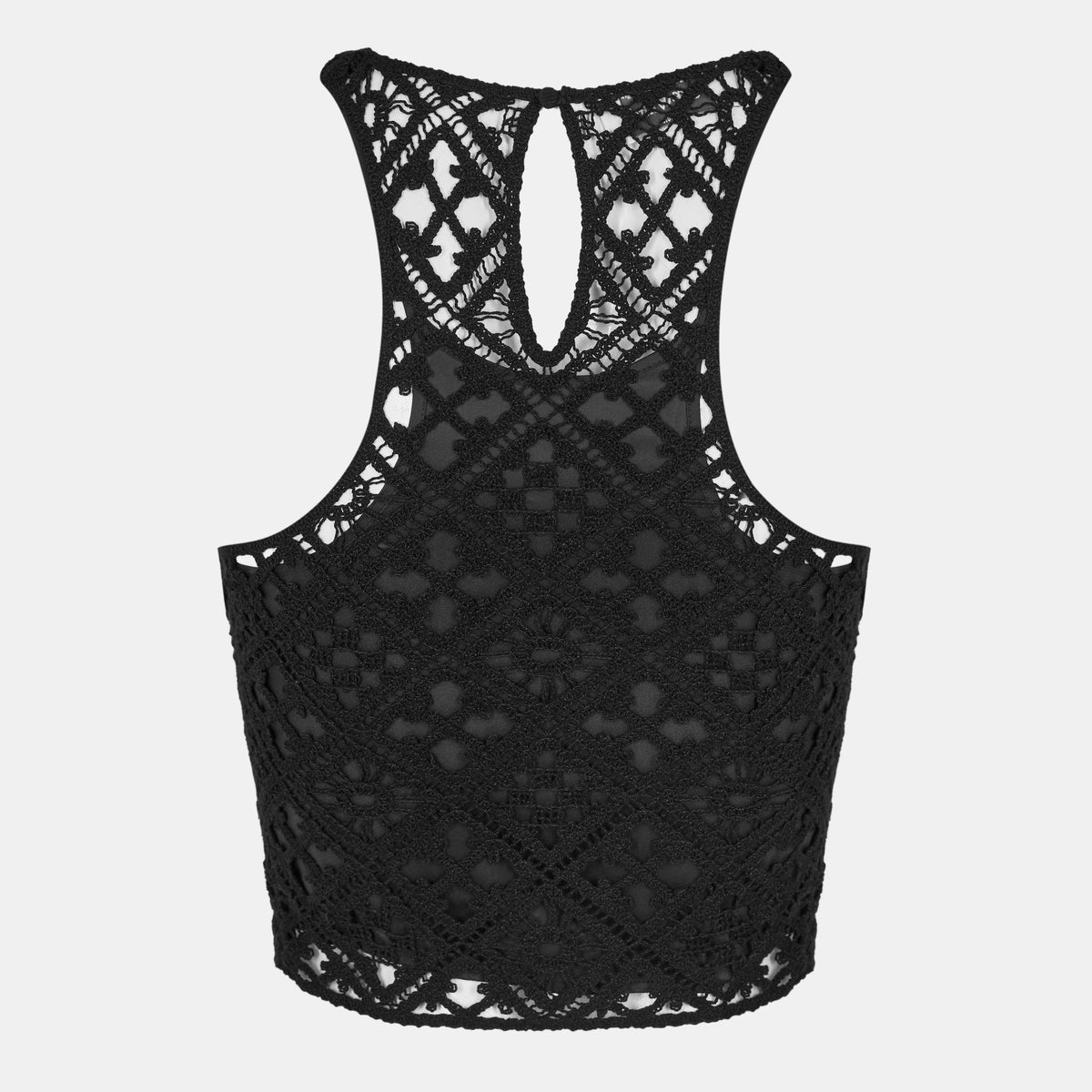 Off Crochet Top Ld99