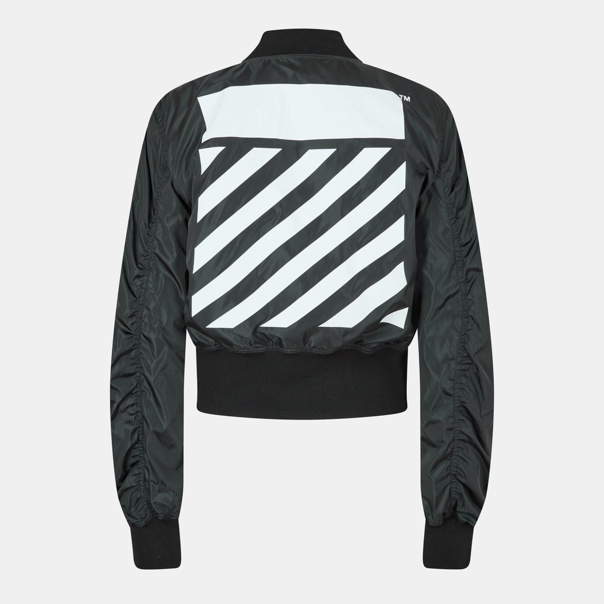 Women's  Diag Bomber Jacket, Signature Design