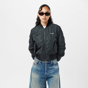 Women's  Diag Bomber Jacket, Signature Design