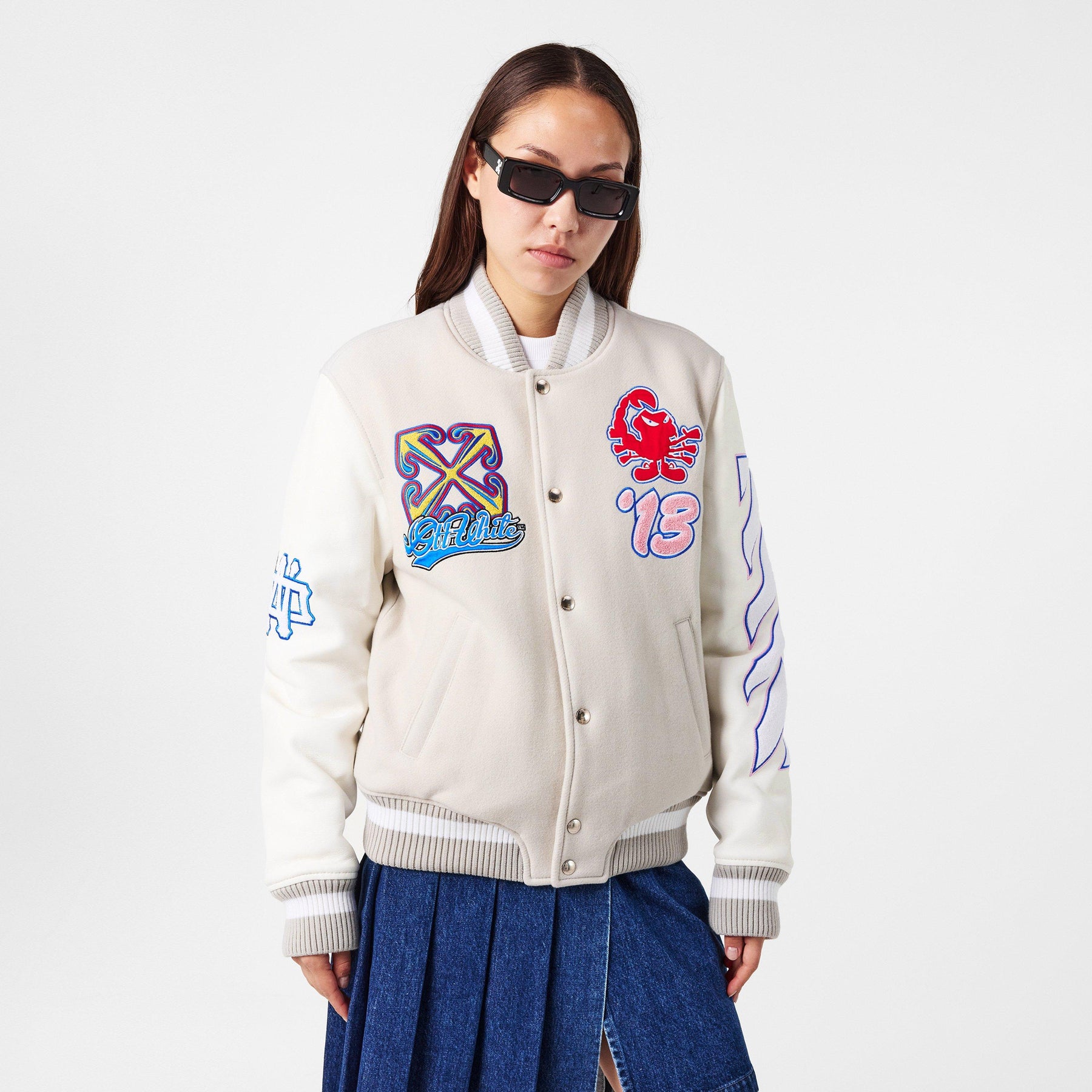 Off WO Varsity Jkt Ld99