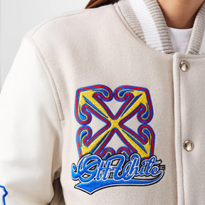 Off WO Varsity Jkt Ld99