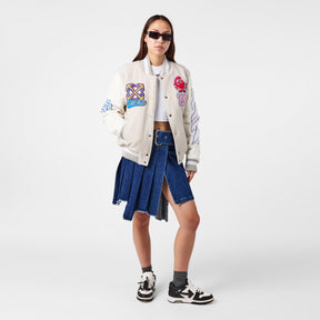 Off WO Varsity Jkt Ld99