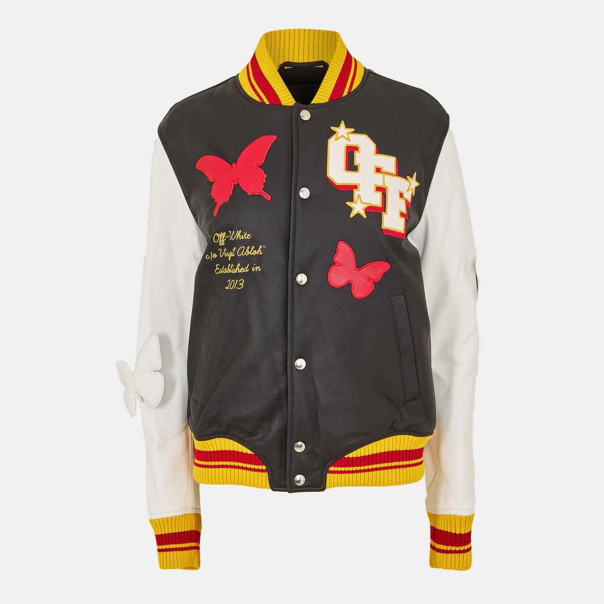 Off Leather Jacket Ld99
