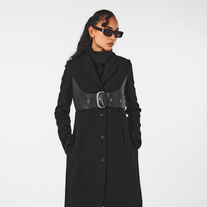 Structured Oversized Overcoat