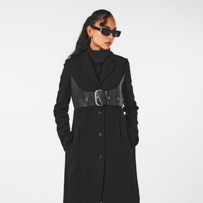Off Belt Coat Ld99