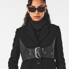 Off Belt Coat Ld99