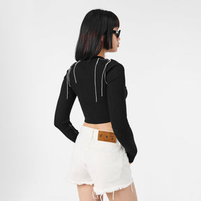 Off Crop Cardi Ld99