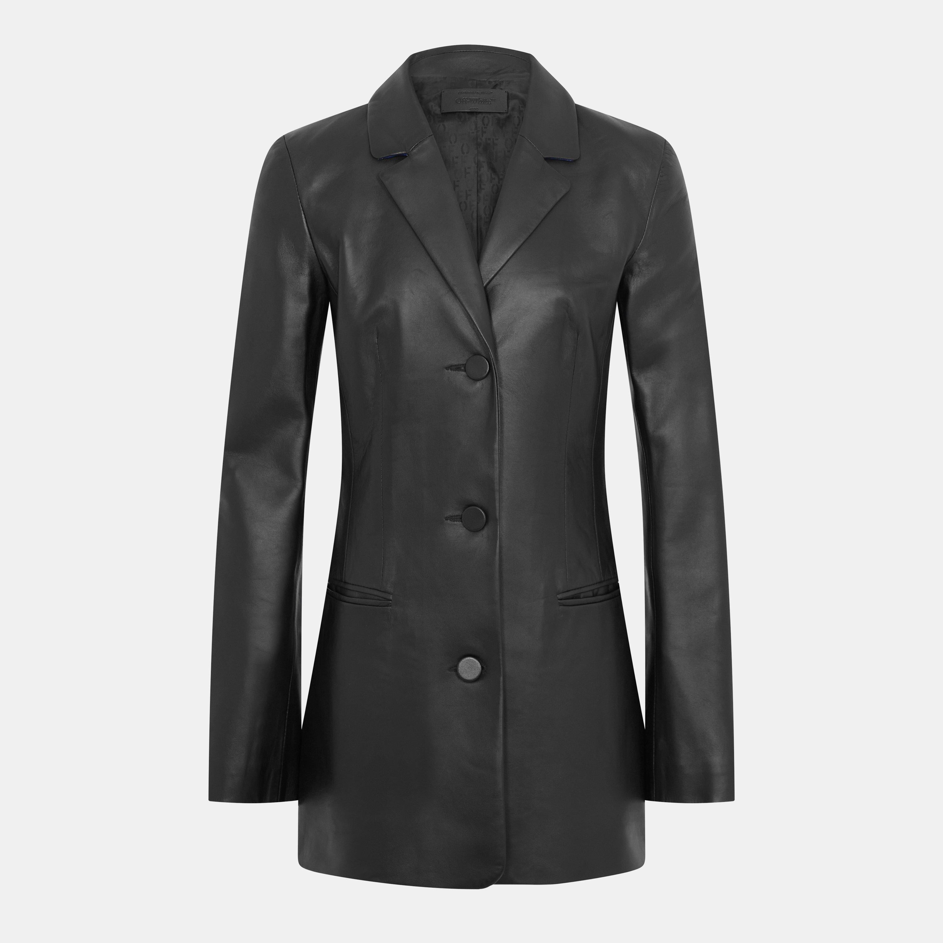 Genuine Leather Tailored Fit Leather Jacket
