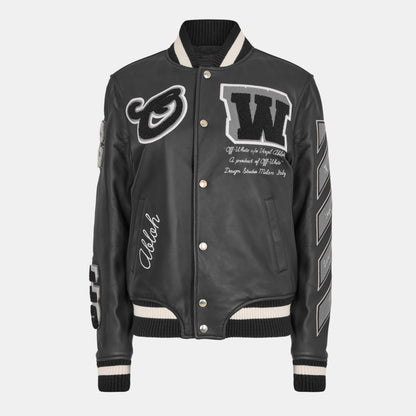Two-Tone Varsity Jacket