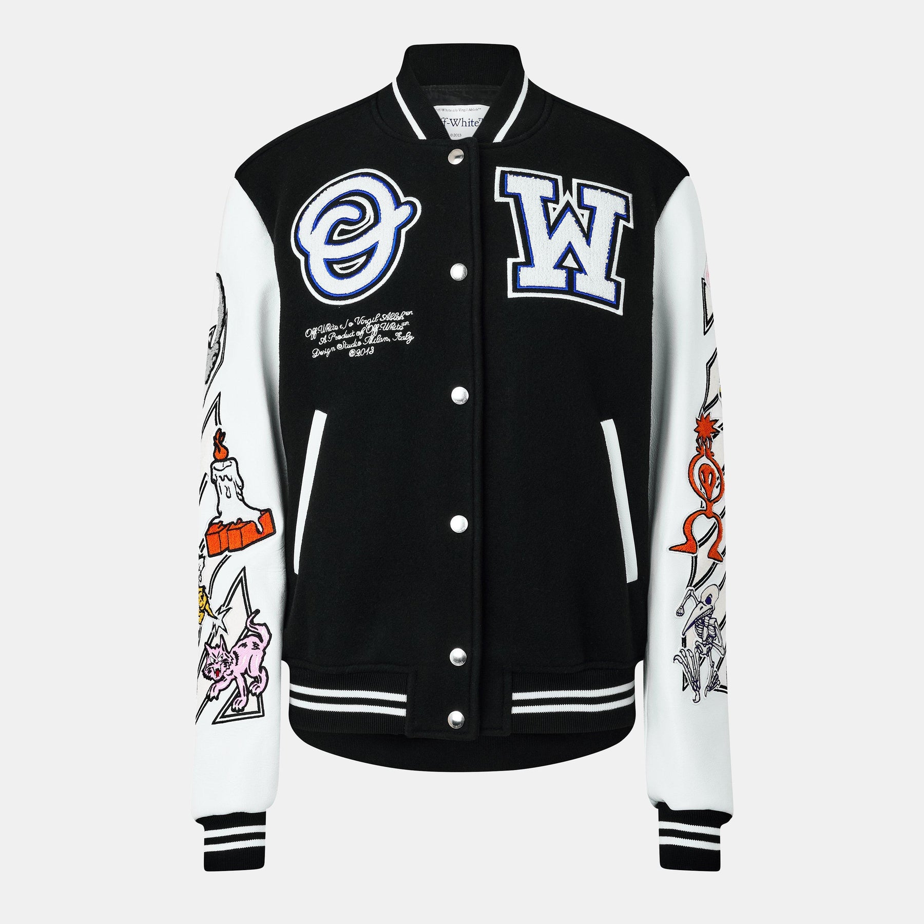 Women's Patch Varsity Jacket