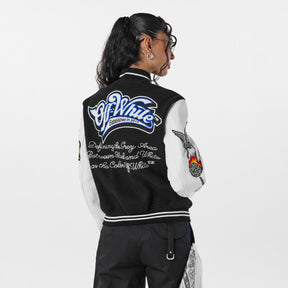 Women's Patch Varsity Jacket