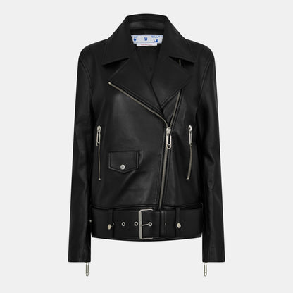 Oversized Leather Jacket