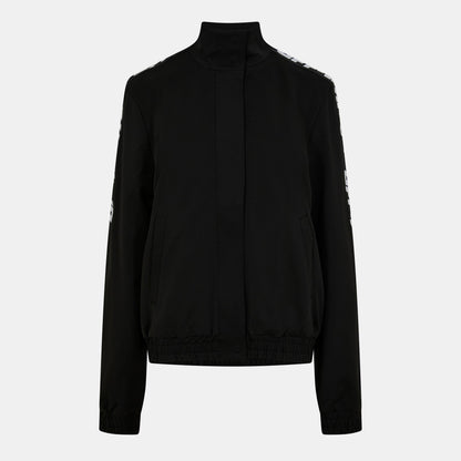 - Weather-Resistant Cropped Short Puffer Jacket