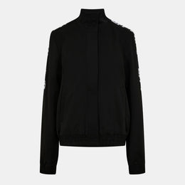 - Weather-Resistant Cropped Short Puffer Jacket