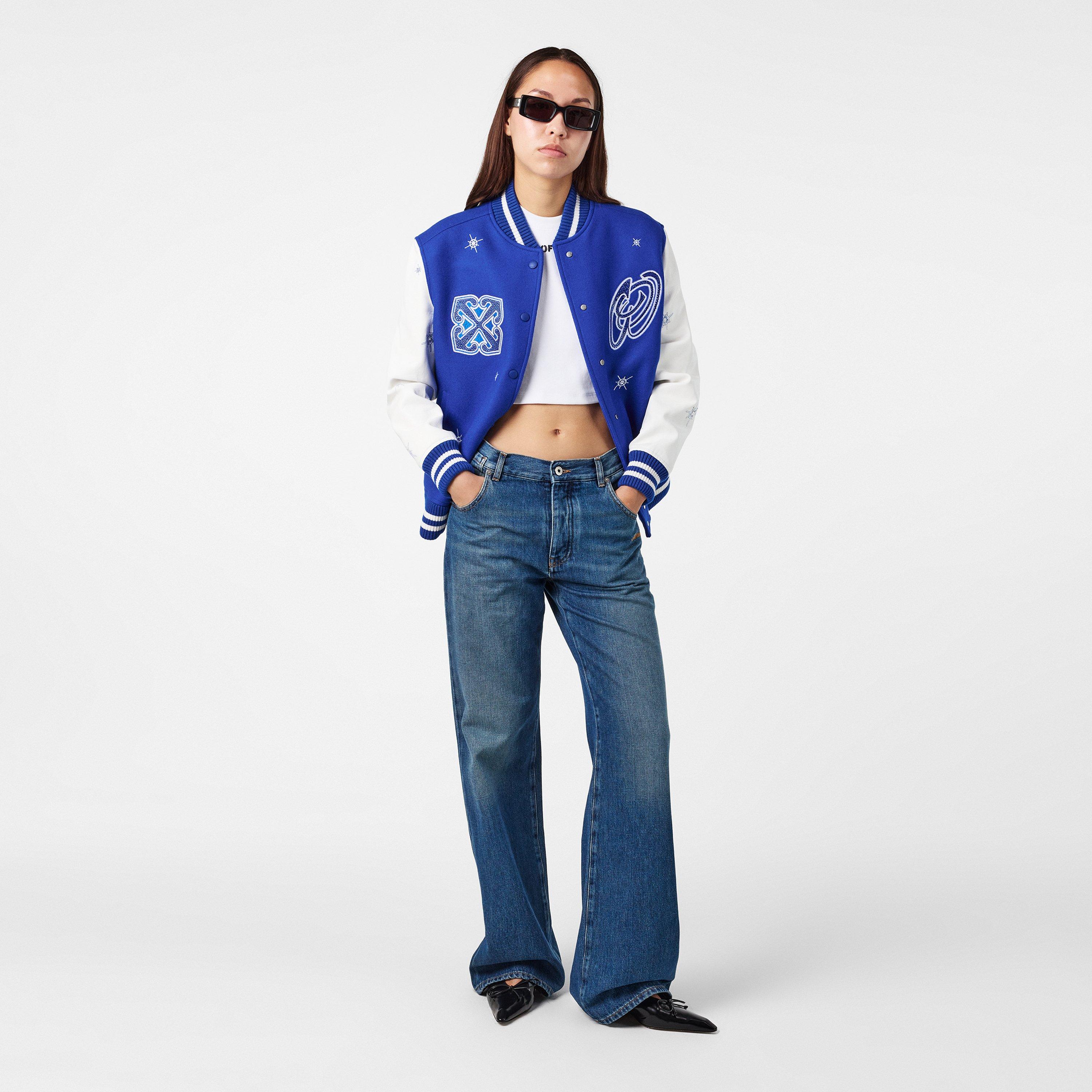 - Structured Varsity Jacket