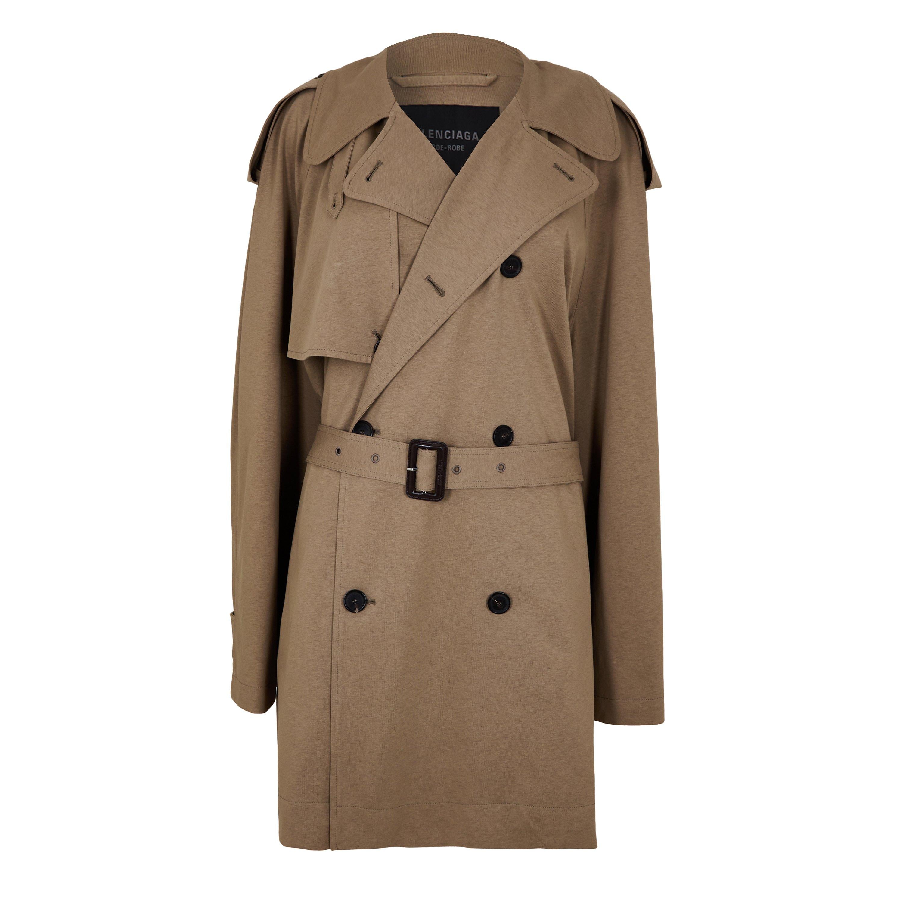 Bal Cropped Trench Coat