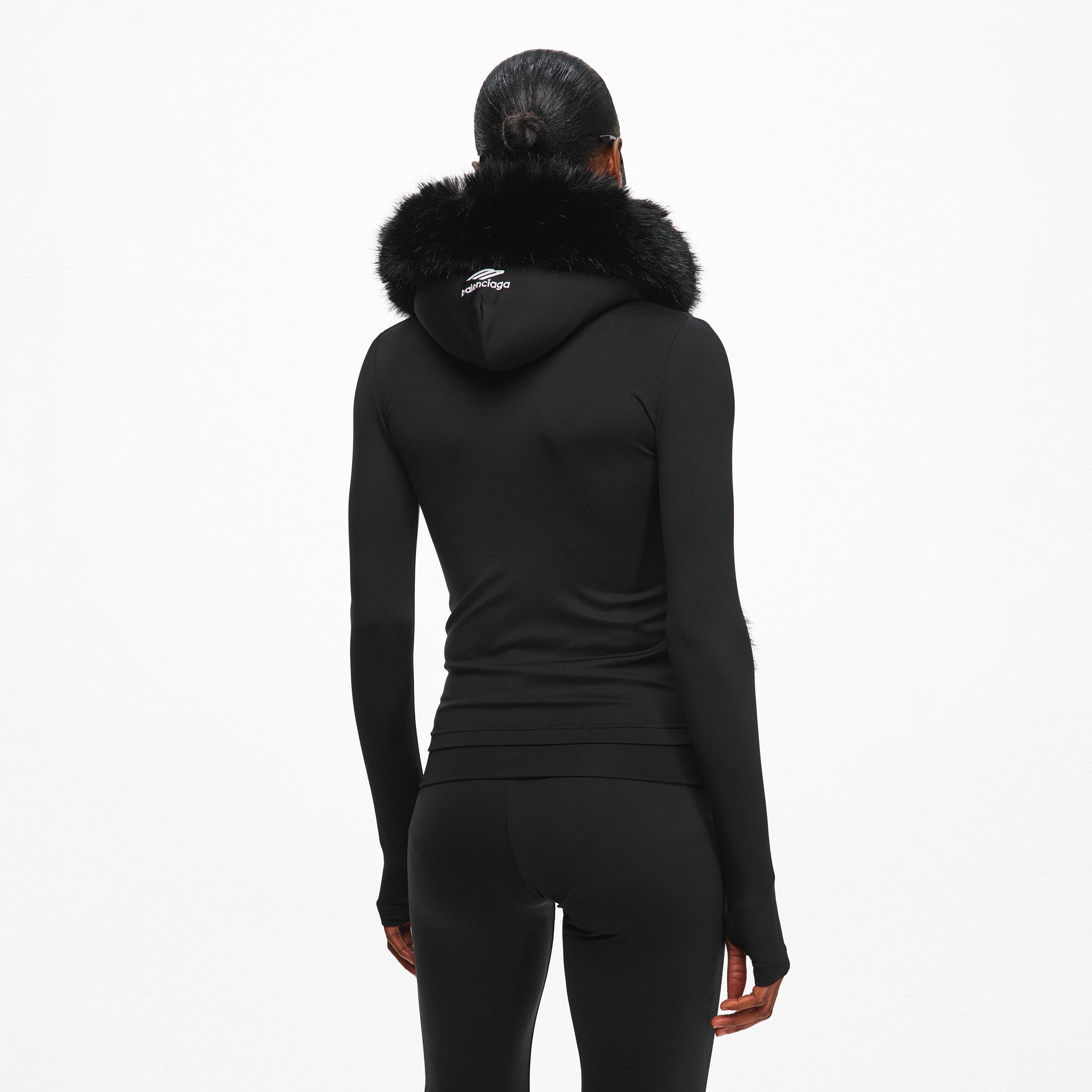 Bal Fur Pull Over Hoodie