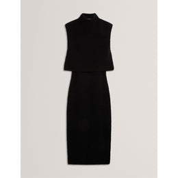Sleeveless Knitted Jumper Dress