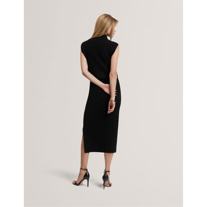 Sleeveless Knitted Jumper Dress