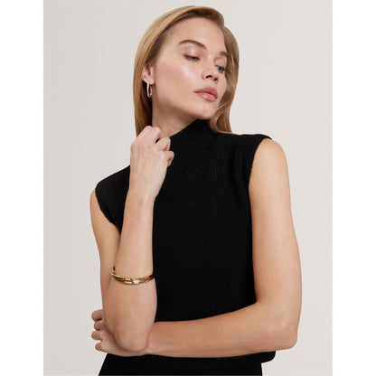 Sleeveless Knitted Jumper Dress