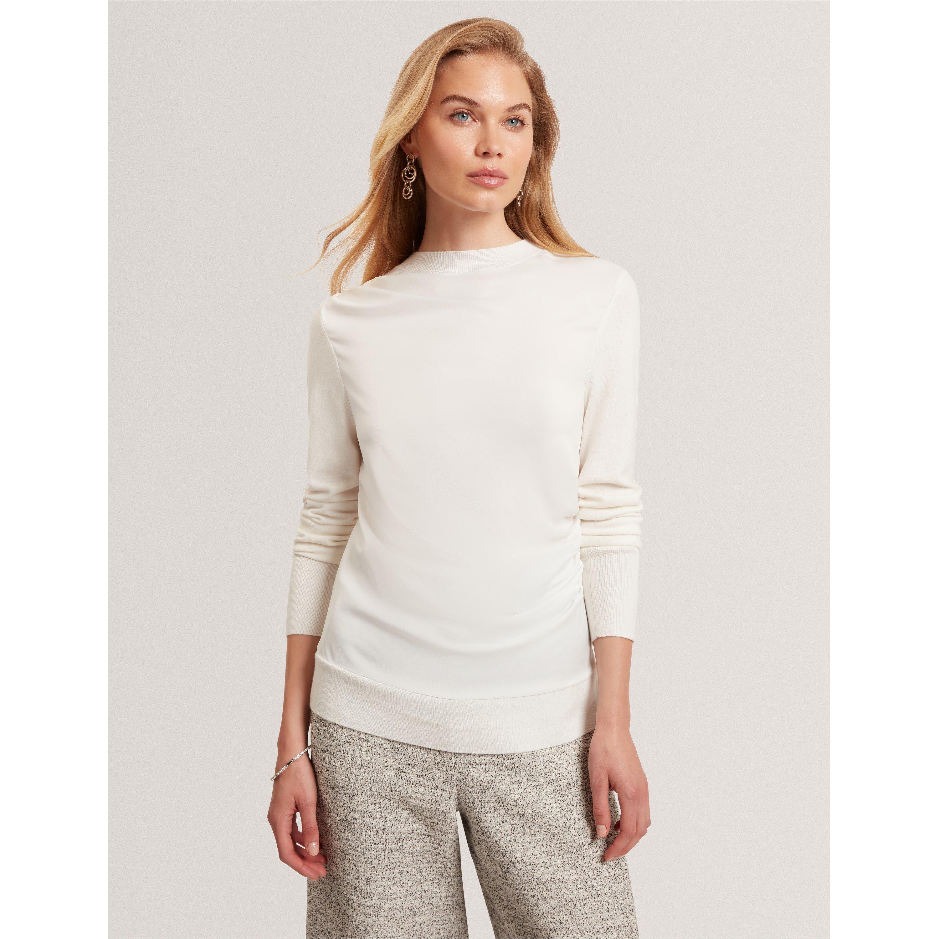 Woven Front Top