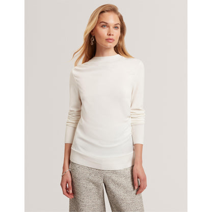 Woven Front Top