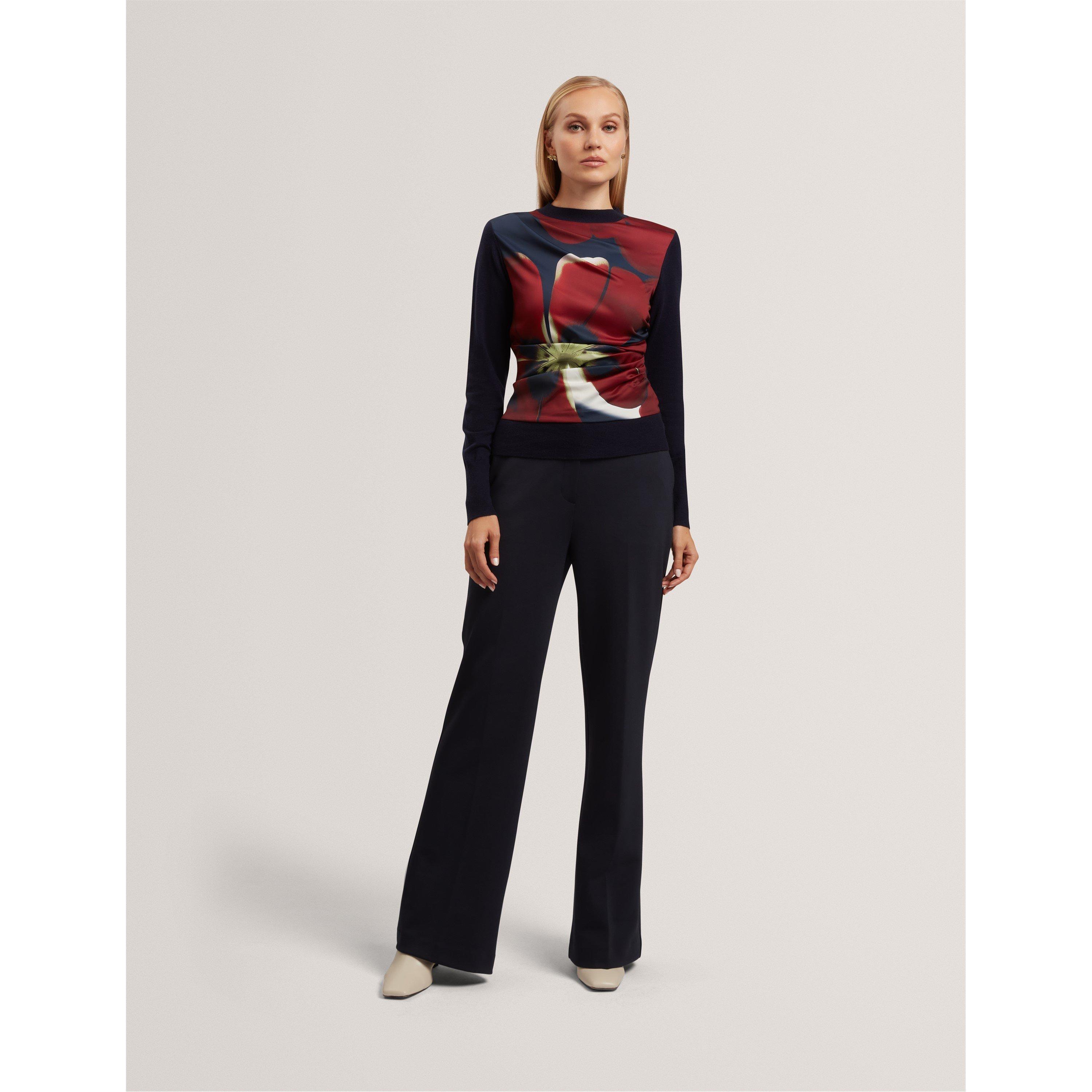 Woven Front Top