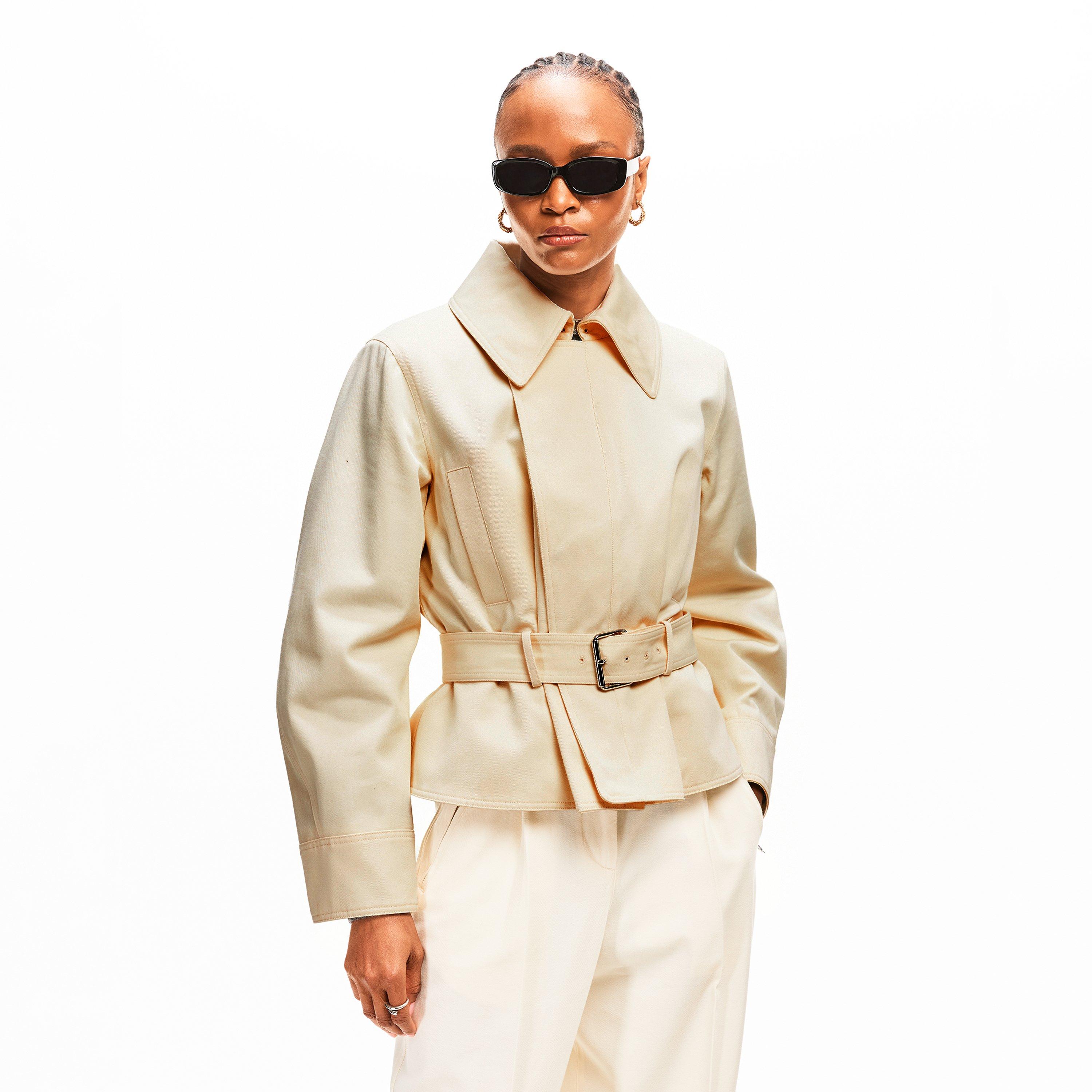GIV Belted Bomber Jacket