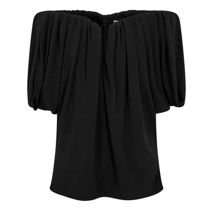 Crepe Off Shoulder Top