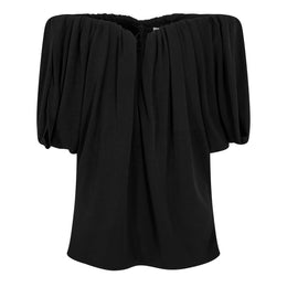 Crepe Off Shoulder Top