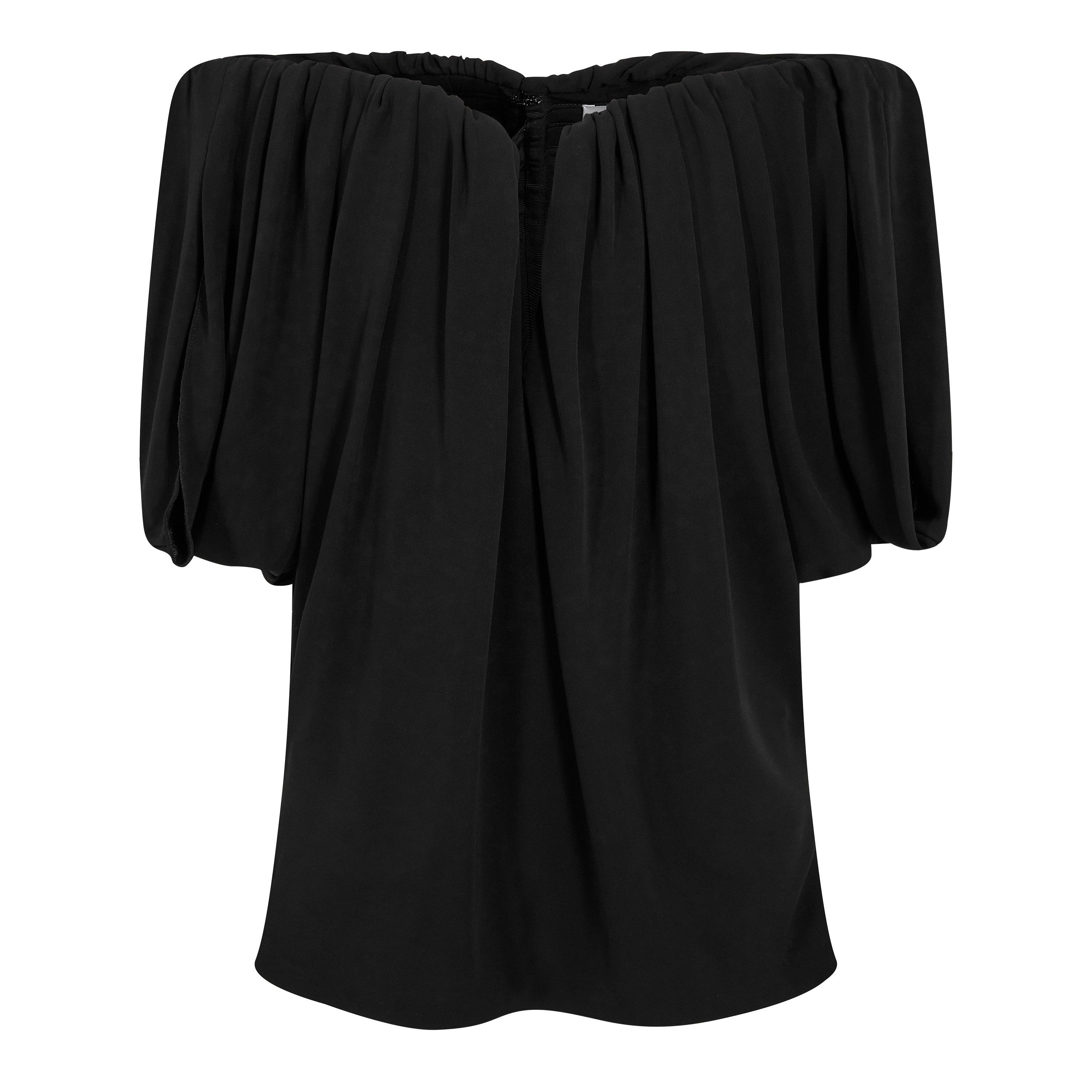 Crepe Off Shoulder Top