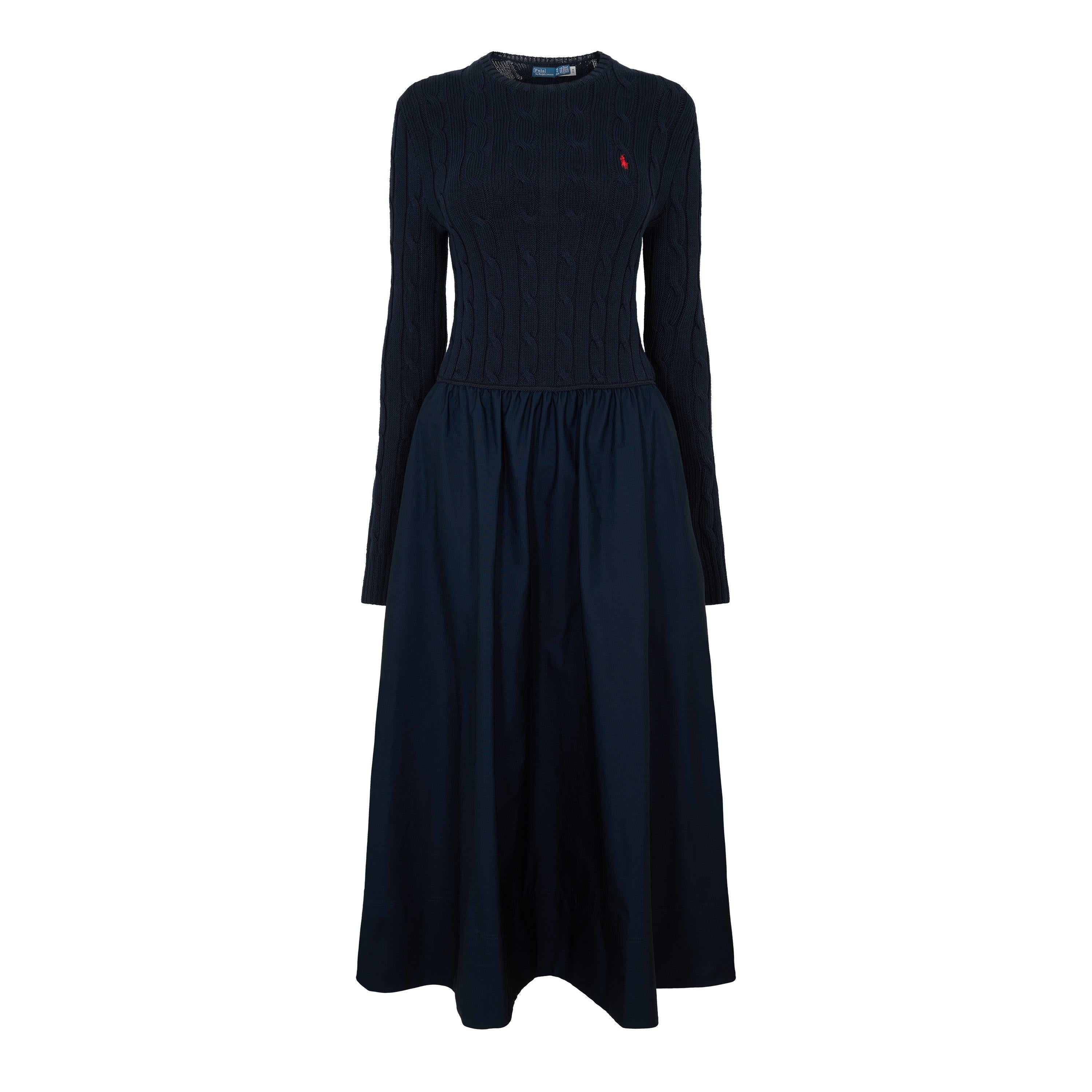 Polo Knit Dress Ld61