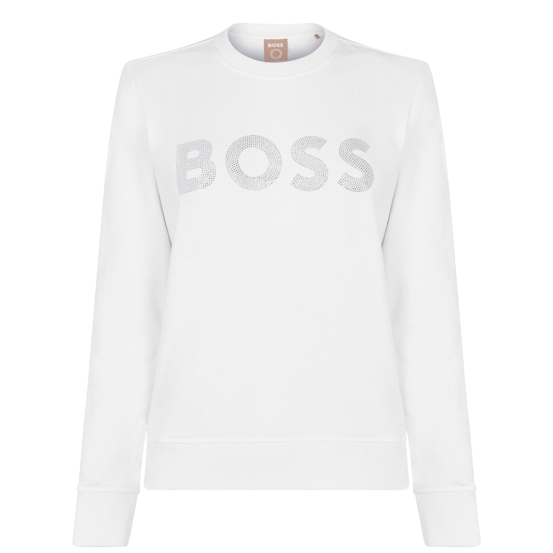 Women's Crew Sweatshirt, Sparkling Diamante