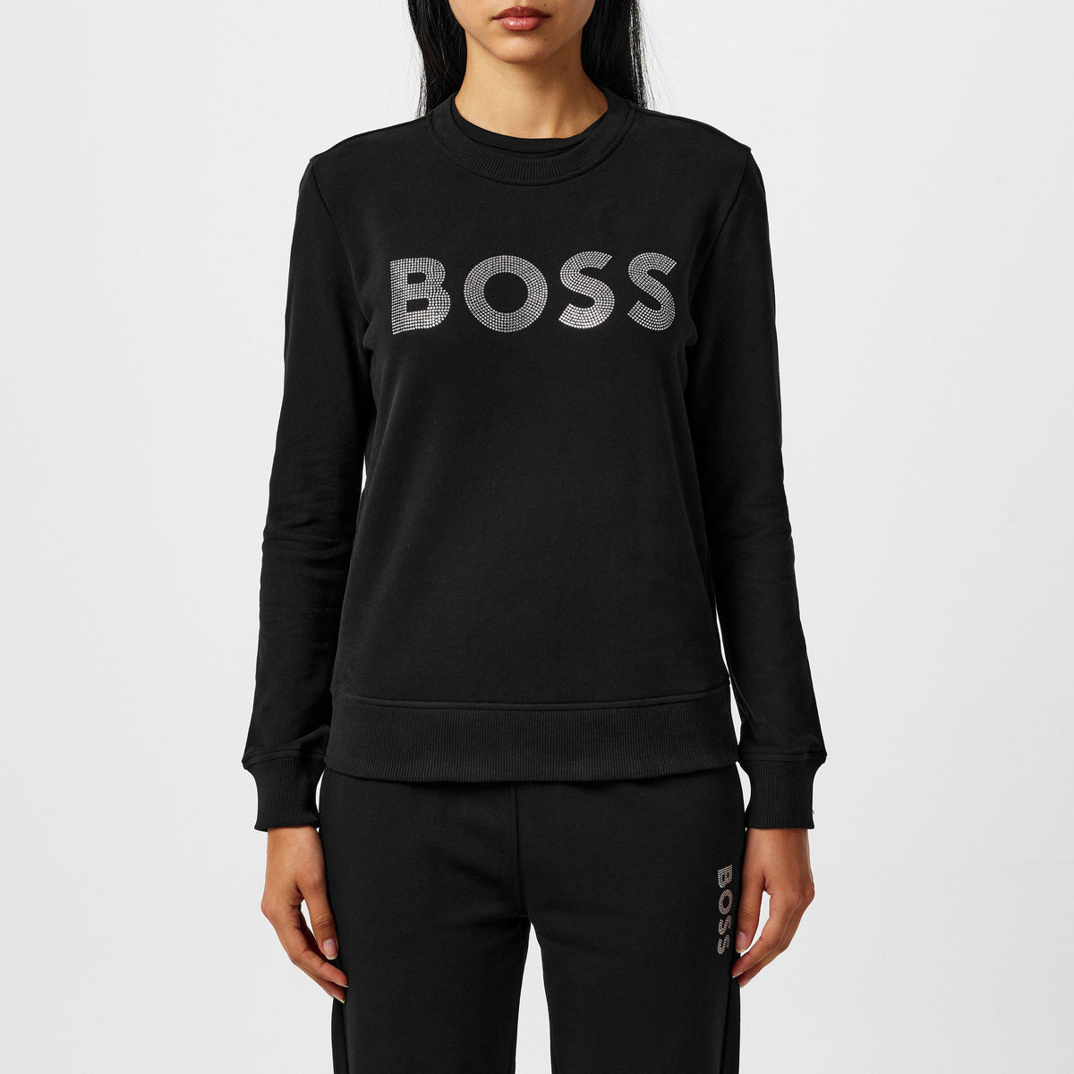 Diamante Logo Sweatshirt