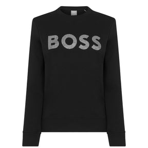 Women's Crew Sweatshirt, Sparkling Diamante