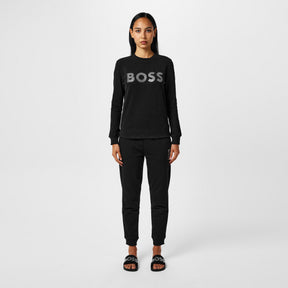 Women's Crew Sweatshirt, Sparkling Diamante
