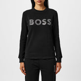 Women's Crew Sweatshirt, Sparkling Diamante