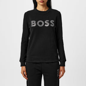 Women's Crew Sweatshirt, Sparkling Diamante