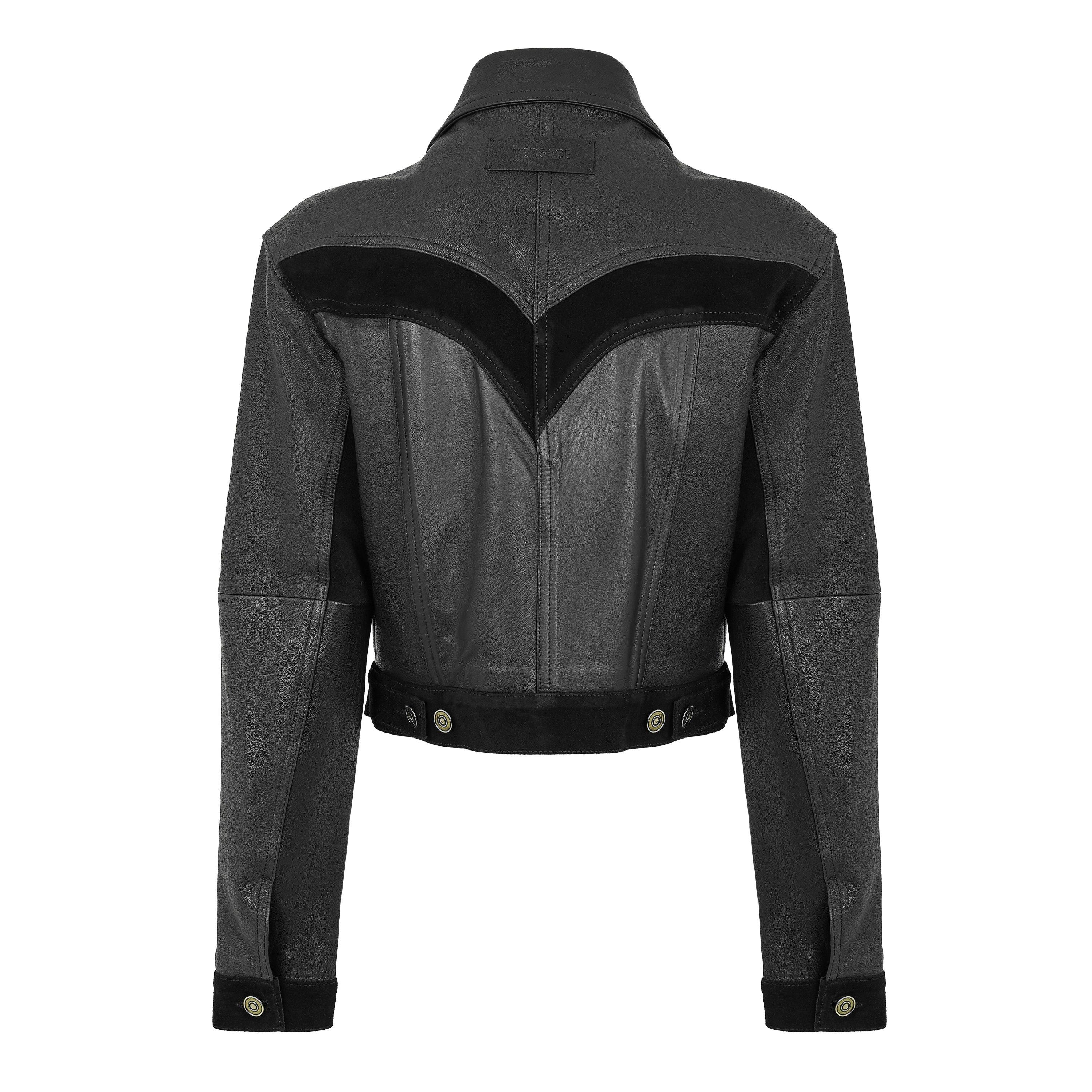 Leather Slim Blouson