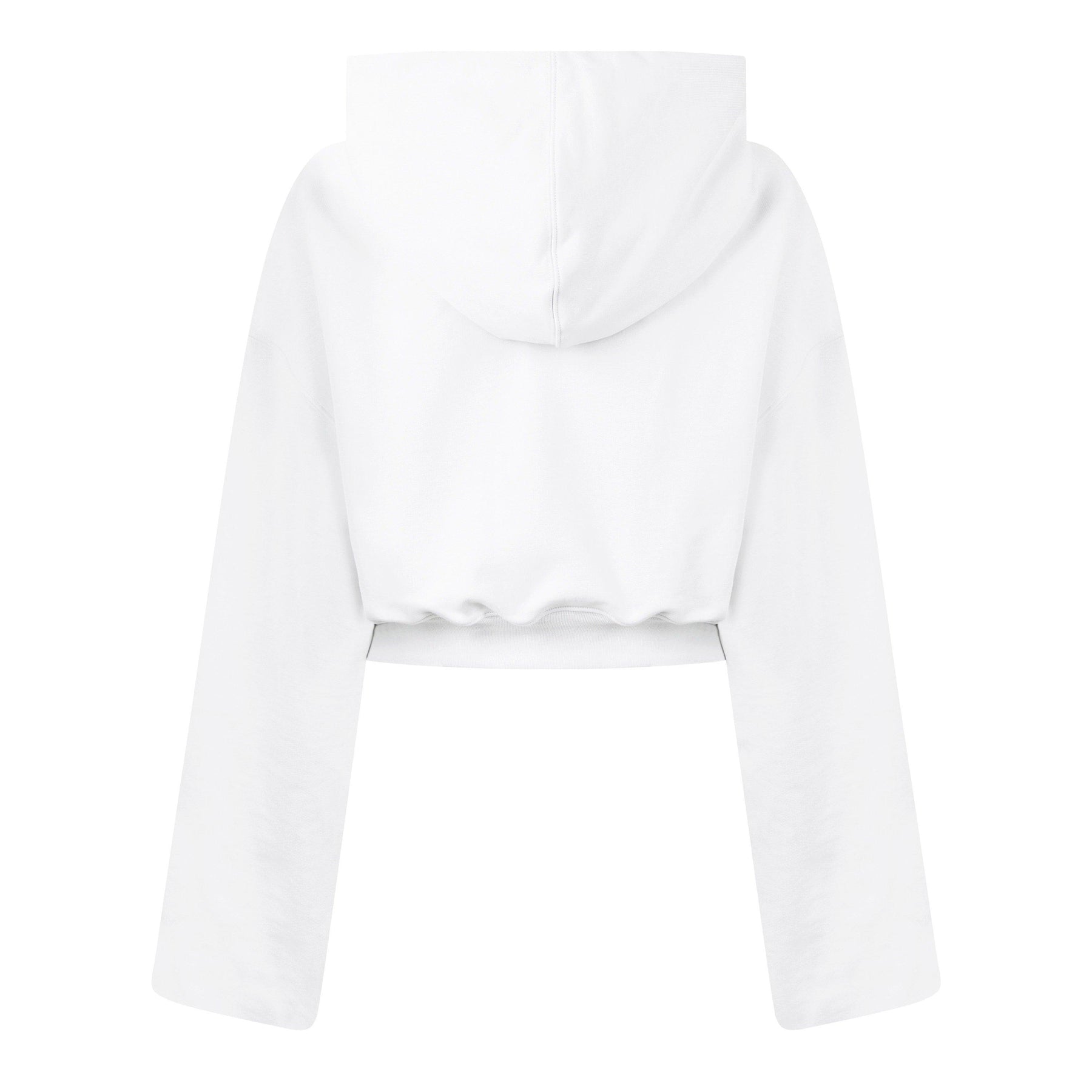 Helvetica Cropped Hoodie