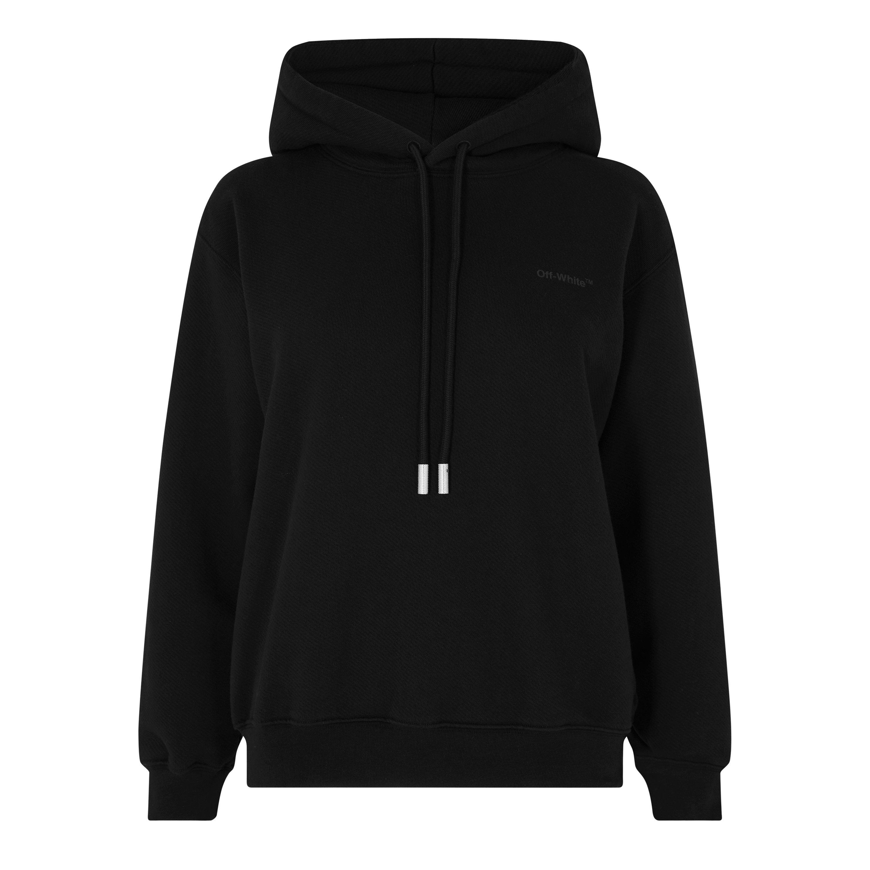 Diagonal Logo Hoodie