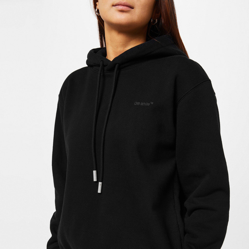 Diagonal Logo Hoodie
